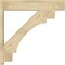 Ekena Millwork Merced Block Rough Sawn Outlooker, Douglas Fir, 8"W x 40"D x 40"H OUT08X40X40MRC05RDF - alternate 4